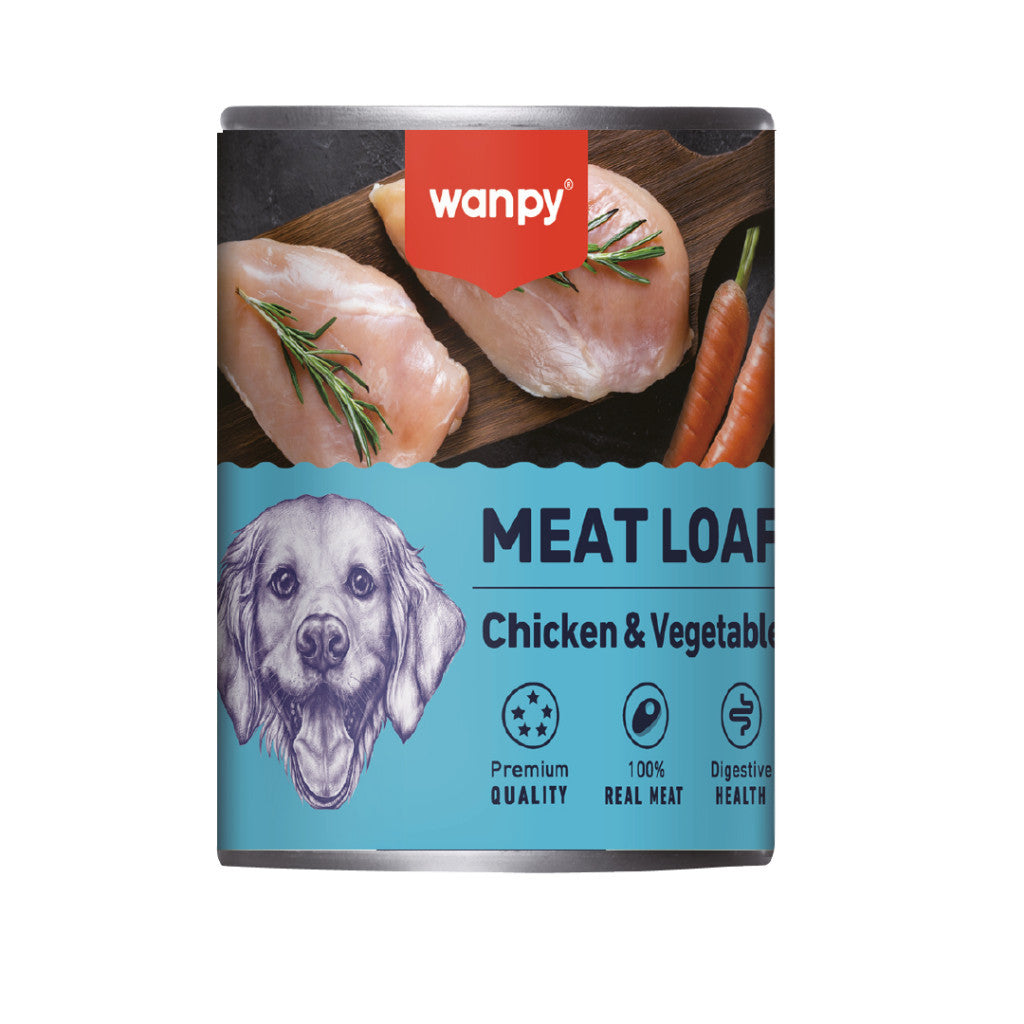 WANPY Canned Food for Dog Assorted 375g