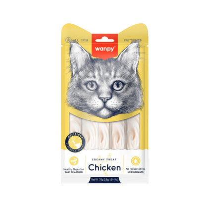 WANPY Creamy Lickable Treats for Cats (70g)