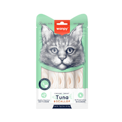 WANPY Creamy Lickable Treats for Cats (70g)