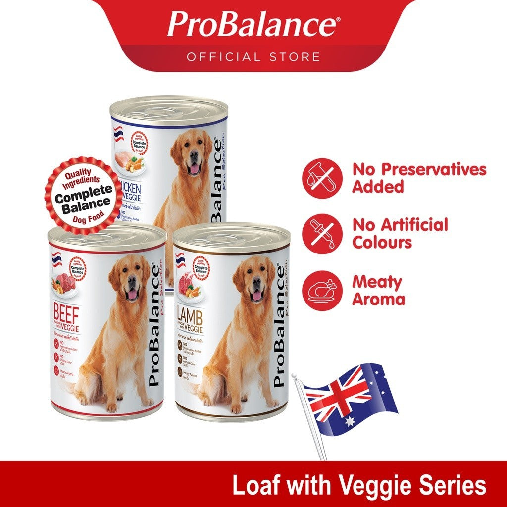 ProBalance 400g Veggie Wet Dog Food (3 Flavours)
