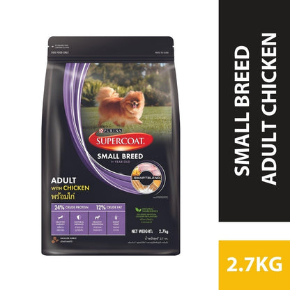Supercoat Dog Dry Food Kibbles (Premium) 2.7kg/3kg