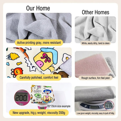 Self-Adhesive Cat Grooming Wrap Anti-Scratch Restraint Bag for Nail Trimming Ear Cleaning Wound Care