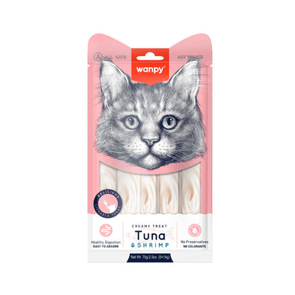 WANPY Creamy Lickable Treats for Cats (70g)