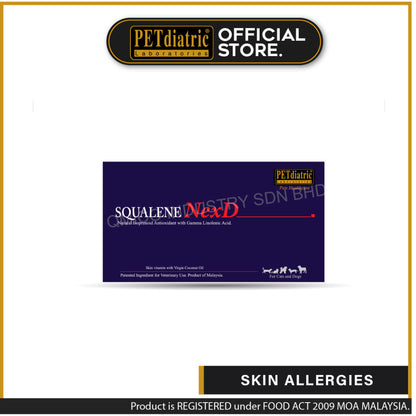 Squalene NexD -  Squalene and GLA. Skin vitamin and promotes anti inflammation properties for skin health.