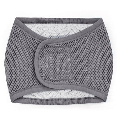 Breathable Mesh Male Dog Physiological Pants Pet Belly Band Anti-Marking Safety Belt Seluar Anjing