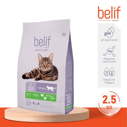Belif Dry Food (Kitten/Adult/Sensitive Skin & Stomach/Urinary) 2.5kg | Cat Dry Food