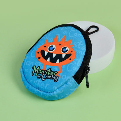 FUREVER365 Halloween Mini Monster Pet Waste Bag Dispenser Portable Dog Poop Bag Holder Case Dispenser