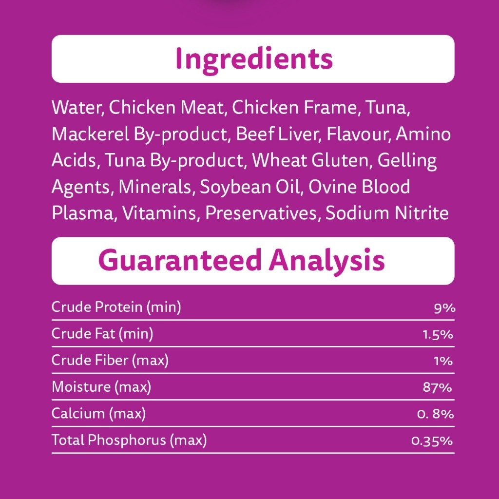 Whiskas Pouch Wet Cat Food For Adult Cat 80g