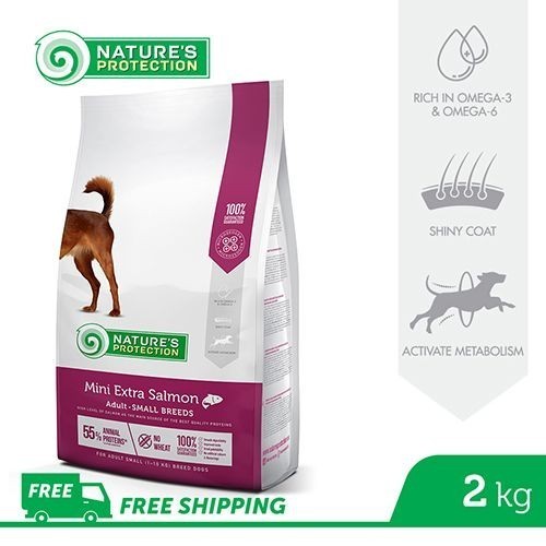 Nature's Protection Dry Feed Dry Dog Food - 2kg  Puppy Junior Senior Adult Dog Food Premium High Protein Dog Food