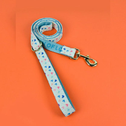 FUREVER365 Cute Pet Harness ID Tag Set Adjustable Cat Dog Vest Breathable Puppy Chest Strap Leash