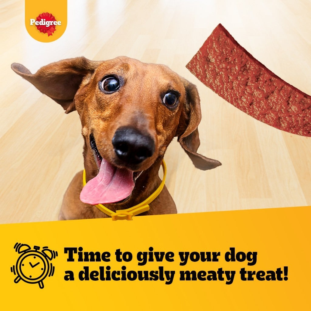 Pedigree Schmackos Dog Treats - Smoky Beef STIX / Grilled Liver STIX / Roasted Lamb STRAP / Chicken STRAP 70g