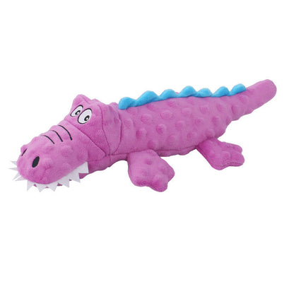非上架链接（缺颜色）FUREVER365 37cm Crocodile Pet Plush Toy Squeaky Dog Toy Durable Molar Chew Toy Bite Resistant Cat Toy