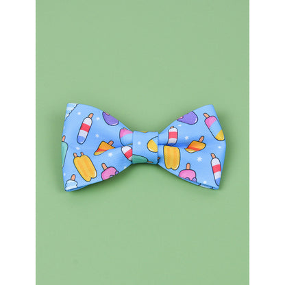 FUREVER365 Cute Pet Bow Tie Summer Pattern Cat Dog Bowtie Collar Accessory Ikatan Simpul Kucing