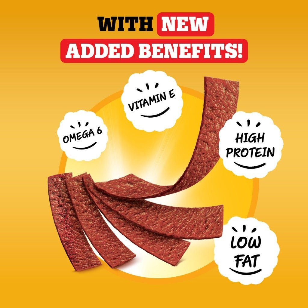 Pedigree Schmackos Dog Treats - Smoky Beef STIX / Grilled Liver STIX / Roasted Lamb STRAP / Chicken STRAP 70g