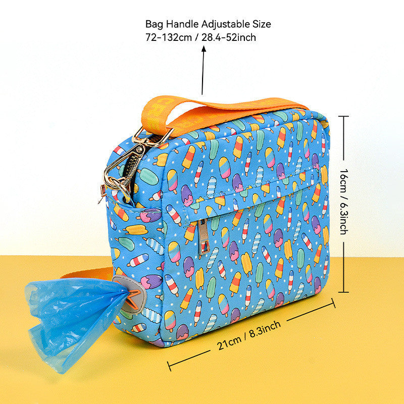 FUREVER365 Cute Pet Training Bag Dog Treat Pouch Outdoor Portable Snack Storage Bag Beg Kucing