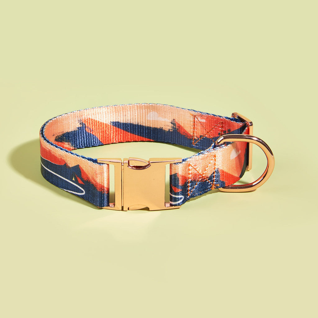 FUREVER365 Heavy Duty Dog Collar Metal Buckle Adjustable Pet Training Collar Large Dog XL XXL Kucing