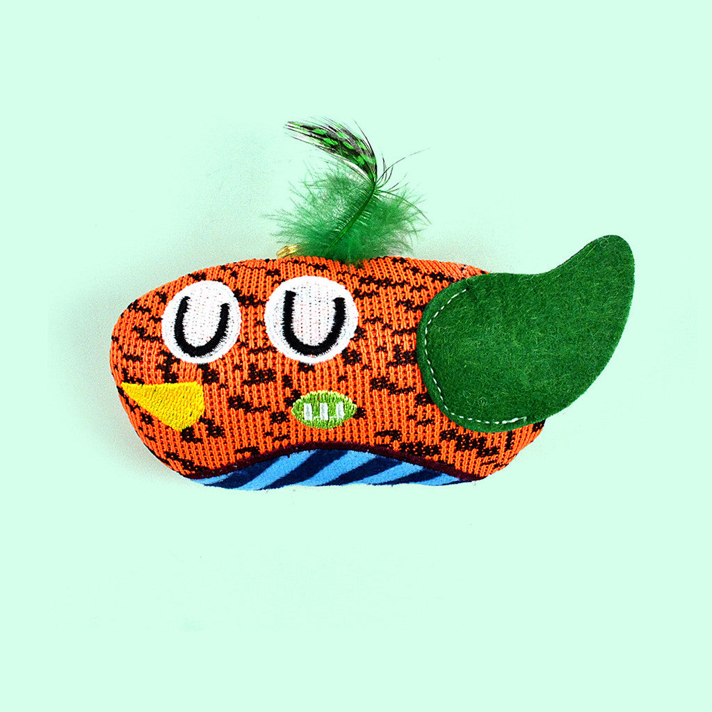 FUREVER365 Cute Pet Plush Toy with Bell Interactive Cat Toy Kitten Squeaky Chew Toy Boredom Relief