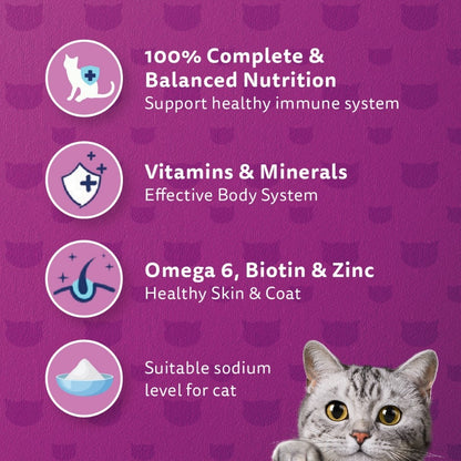 Whiskas Canned Cat Food Can Adult Cat Tuna/ Ocean Fish/ Sardines 400g (1 Can)