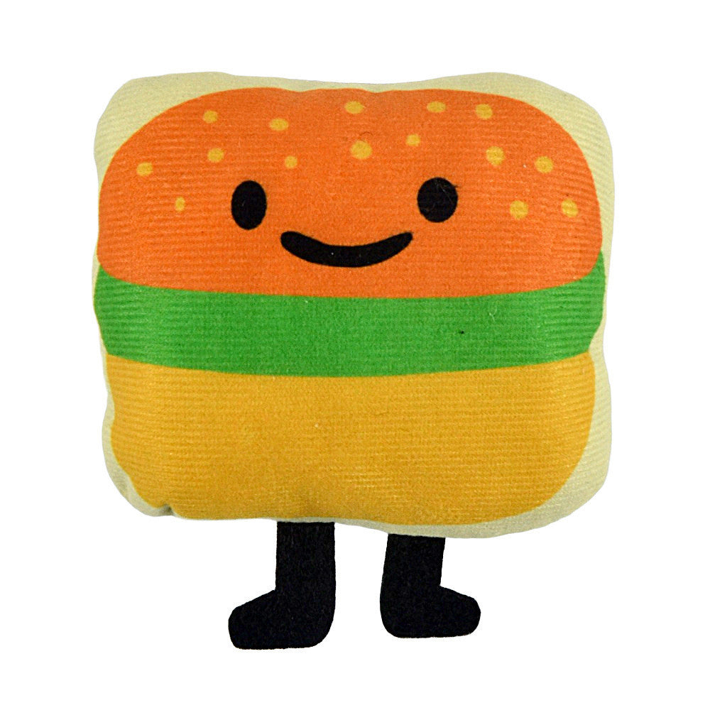 FUREVER365 Cute Pet Plush Crinkle Toy Squeaky Cat Toy Bite Resistant Fruit Floral Interactive Dog Toy