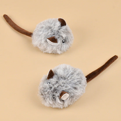 FUREVER365 Cute Pet Plush Crinkle Toy Squeaky Cat Toy Bite Resistant Fruit Floral Interactive Dog Toy