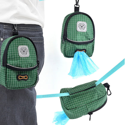 FUREVER365 2-in-1 Pet Dog Training Treat Bag Portable Waste Bag Dispenser Poop Bag Holder Snack Pouch