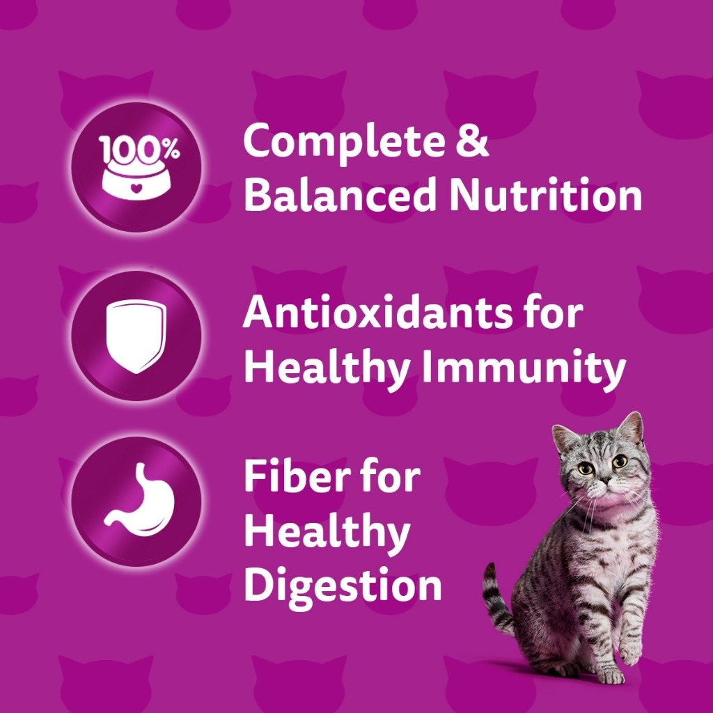 Whiskas Tasty Mix Wet Cat Food For Adult Cat 70g