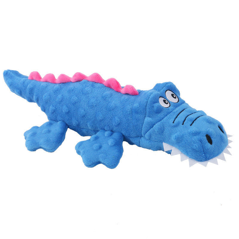 非上架链接（缺颜色）FUREVER365 37cm Crocodile Pet Plush Toy Squeaky Dog Toy Durable Molar Chew Toy Bite Resistant Cat Toy