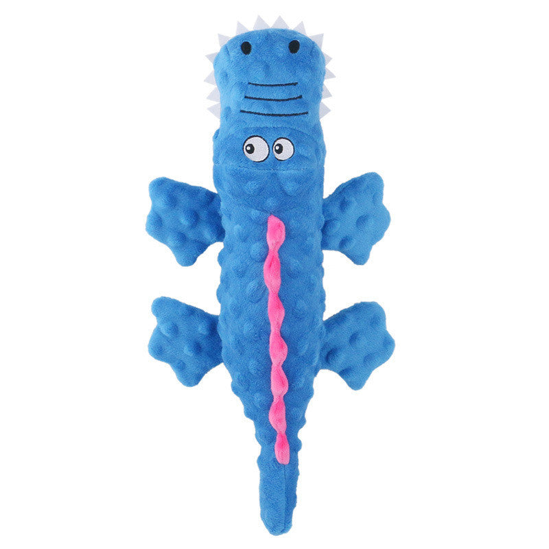 非上架链接（缺颜色）FUREVER365 37cm Crocodile Pet Plush Toy Squeaky Dog Toy Durable Molar Chew Toy Bite Resistant Cat Toy