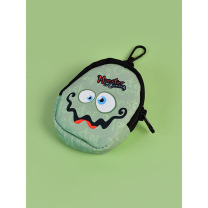 FUREVER365 Halloween Mini Monster Pet Waste Bag Dispenser Portable Dog Poop Bag Holder Case Dispenser