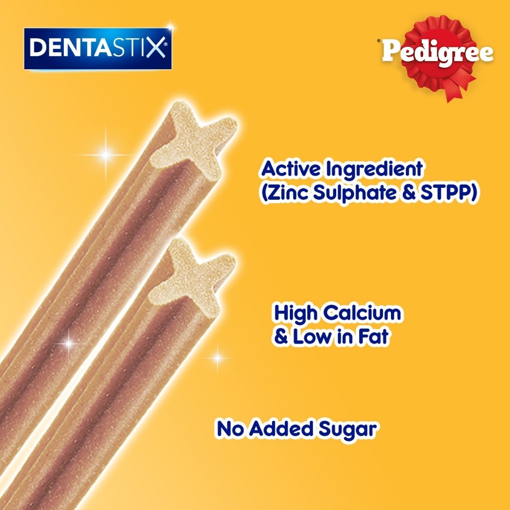 Pedigree Dentastix Dog ( Puppy / Small Medium / Large ) - 56g /75g / 98g / 112g /120g/ 210g/344g