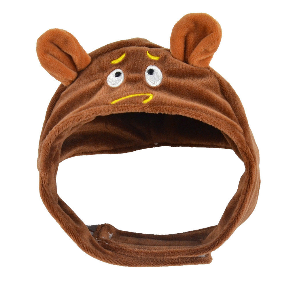 FUREVER365 Cute Pet Hat Soft Embroidery Dog Cap Cat Headwear Birthday Party Holiday Costume Accessory