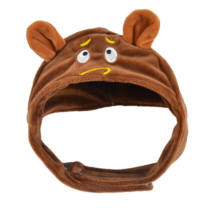 FUREVER365 Cute Pet Hat Soft Embroidery Dog Cap Cat Headwear Birthday Party Holiday Costume Accessory