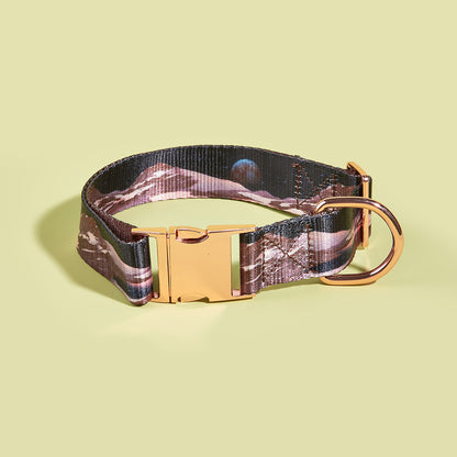 FUREVER365 Heavy Duty Dog Collar Metal Buckle Adjustable Pet Training Collar Large Dog XL XXL Kucing