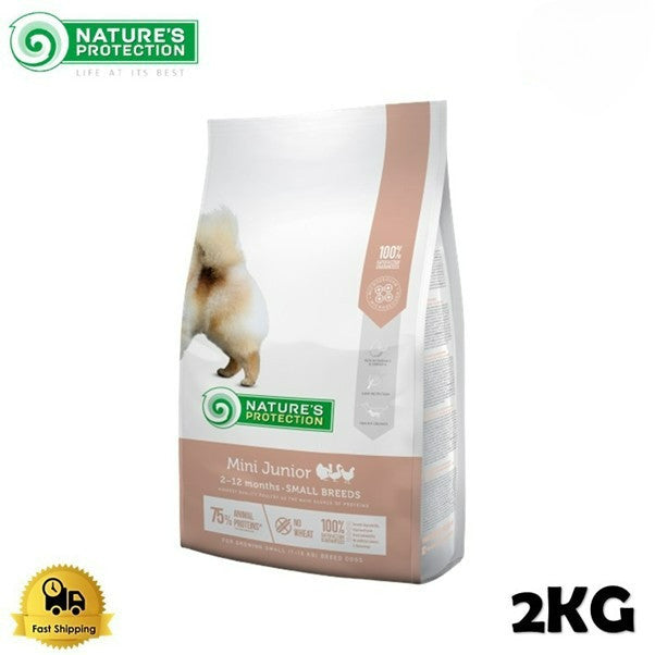Nature's Protection Dry Feed Dry Dog Food - 2kg  Puppy Junior Senior Adult Dog Food Premium High Protein Dog Food