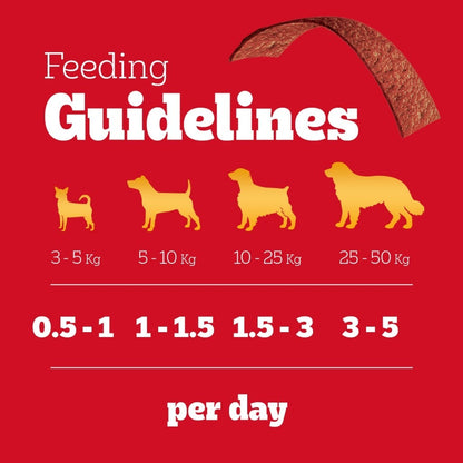 Pedigree Schmackos Dog Treats - Smoky Beef STIX / Grilled Liver STIX / Roasted Lamb STRAP / Chicken STRAP 70g