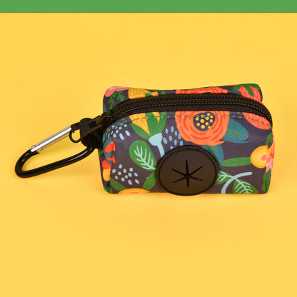 FUREVER365 Fashion Print Pet Waste Bag Dispenser Portable Dog Poop Bag Holder Case Outdoor Walking Bag