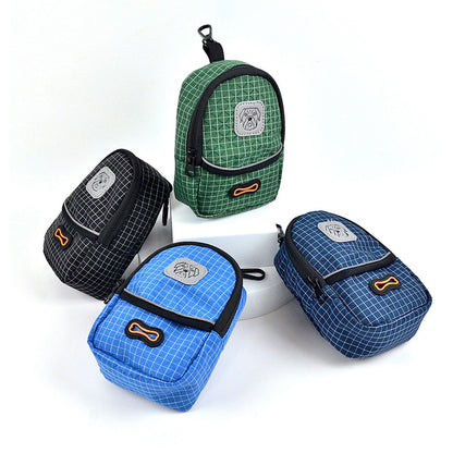 FUREVER365 2-in-1 Pet Dog Training Treat Bag Portable Waste Bag Dispenser Poop Bag Holder Snack Pouch