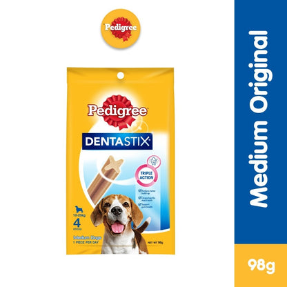 Pedigree Dentastix Dog ( Puppy / Small Medium / Large ) - 56g /75g / 98g / 112g /120g/ 210g/344g