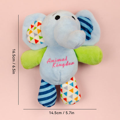 FUREVER365 Cute Pet Plush Toy Squeaky Dog Chew Toy Dog Crinkle Toy Boredom Relief Interactive Puppy