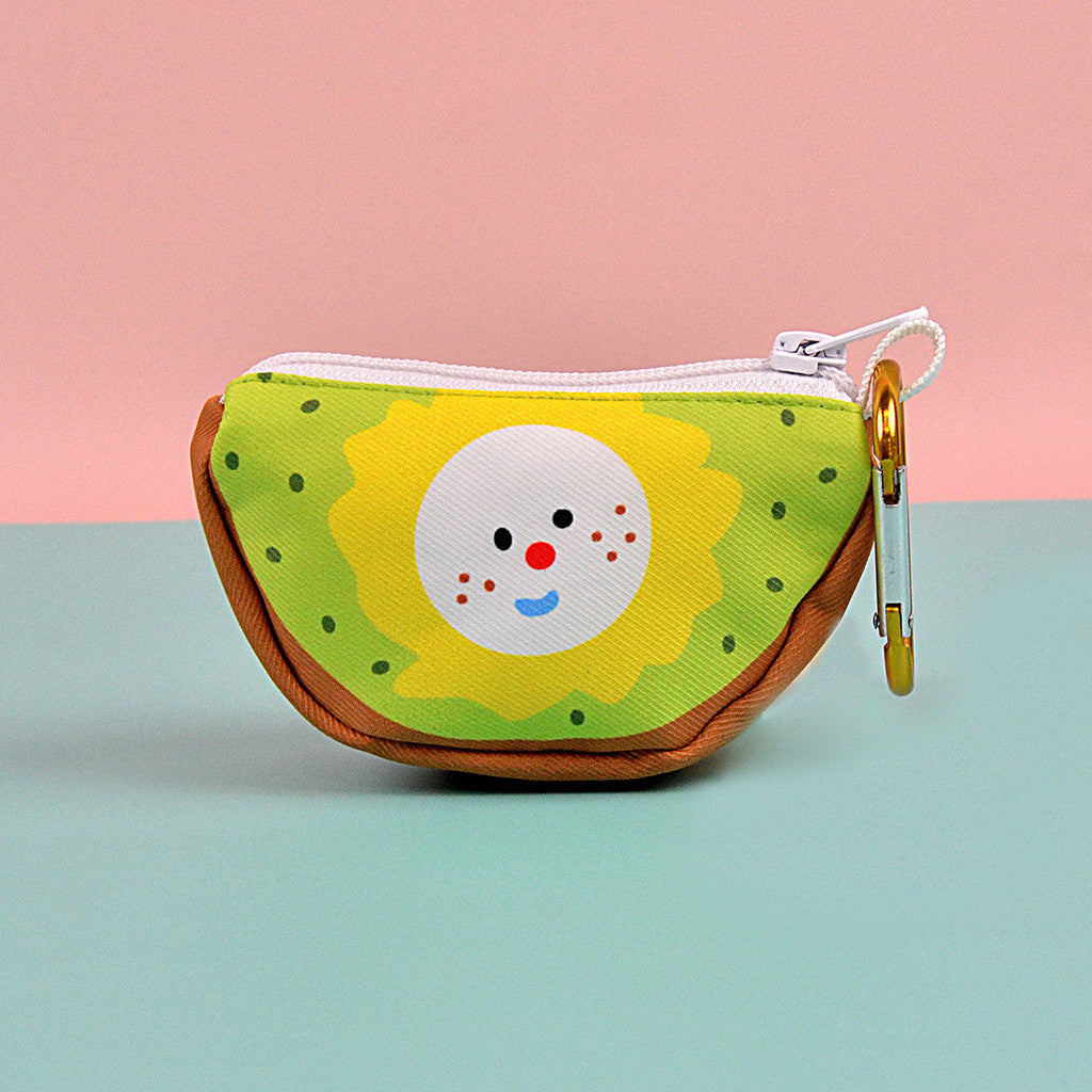 Cute Fruit Pet Waste Bag Dispenser Portable Dog Poop Bag Holder Mini Storage Pouch Bag Kucing Anjing