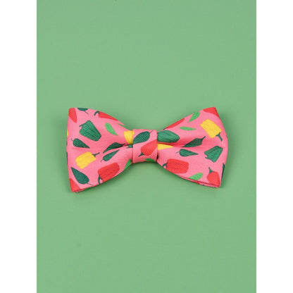FUREVER365 Cute Pet Bow Tie Summer Pattern Cat Dog Bowtie Collar Accessory Ikatan Simpul Kucing
