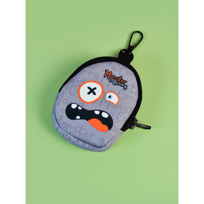FUREVER365 Halloween Mini Monster Pet Waste Bag Dispenser Portable Dog Poop Bag Holder Case Dispenser