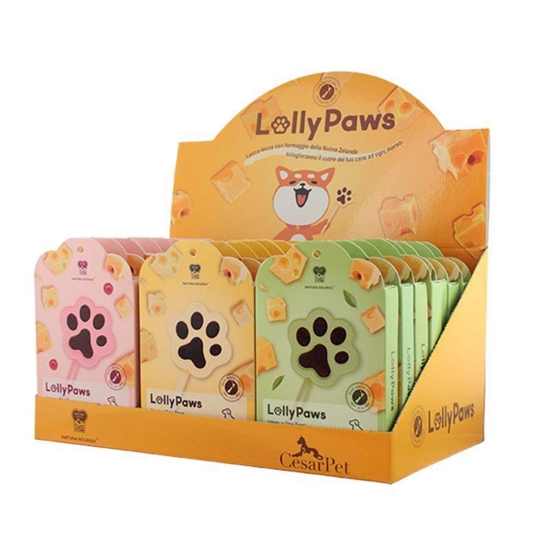 NATURA NOURISH Lolly Paws Cheese Dental Sticks Dog Treats/Training Snacks 12g/60g