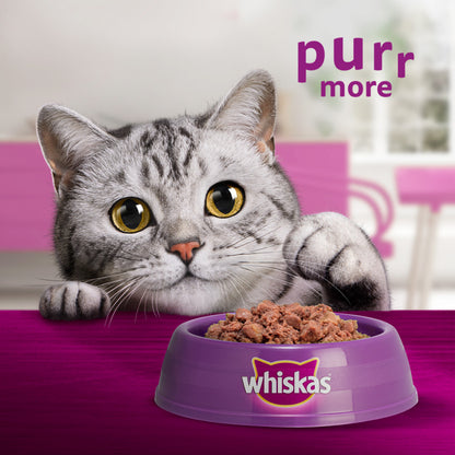 Whiskas Cat Wet Food Value Pack (80g x 6pack)