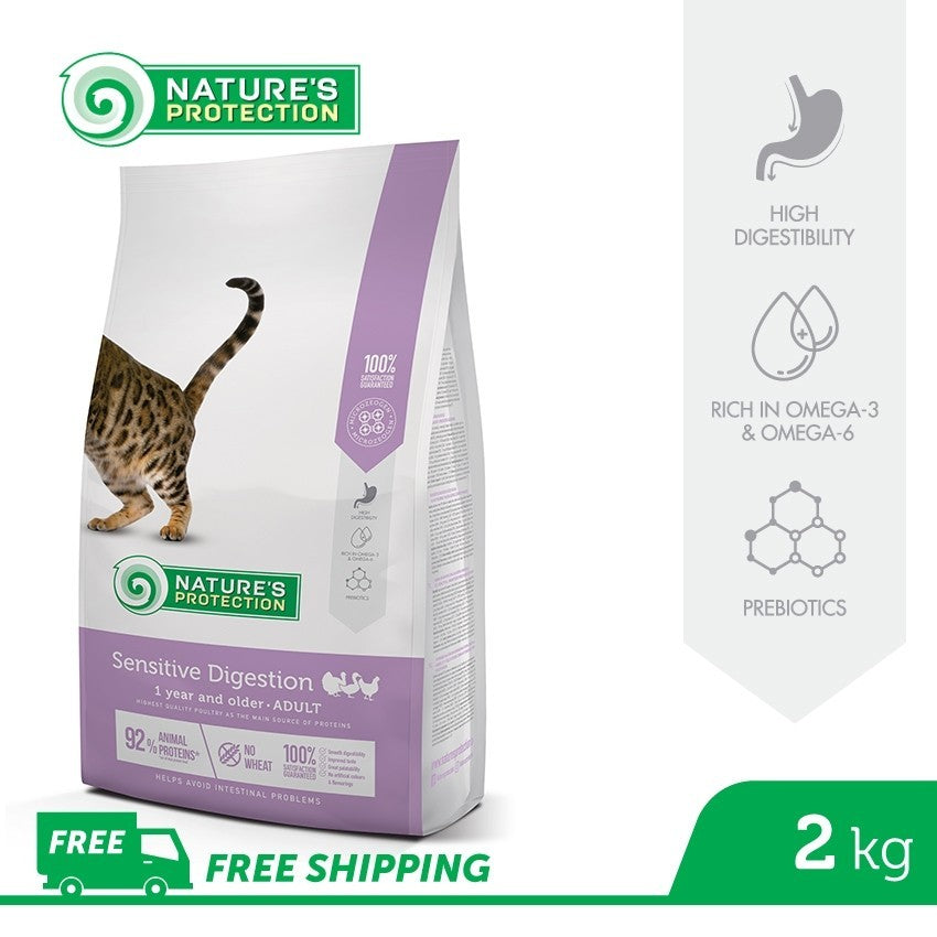 Super Premium (2KG) Adult & Kitten Cat Food | Nature's Protection