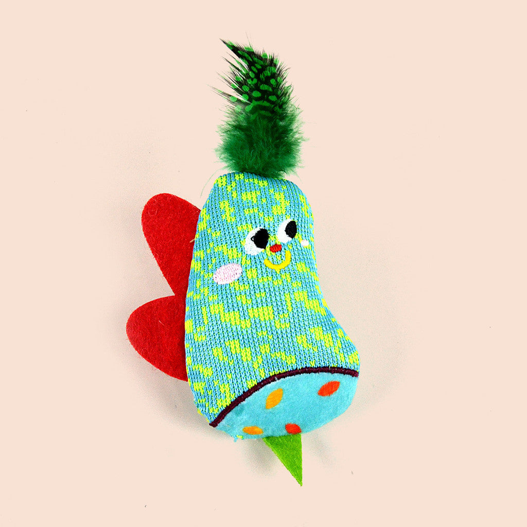 FUREVER365 Cute Pet Plush Toy with Bell Interactive Cat Toy Kitten Squeaky Chew Toy Boredom Relief