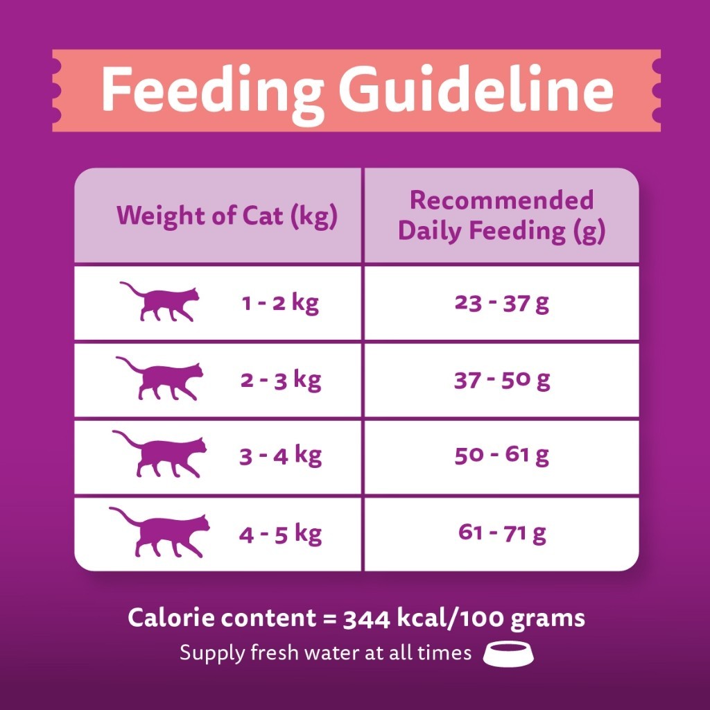 Whiskas Dry Adult Cat Food - Tuna & Salmon / Ocean Fish / Grilled Saba / Tuna / Mackerel / Chicken 1.2kg