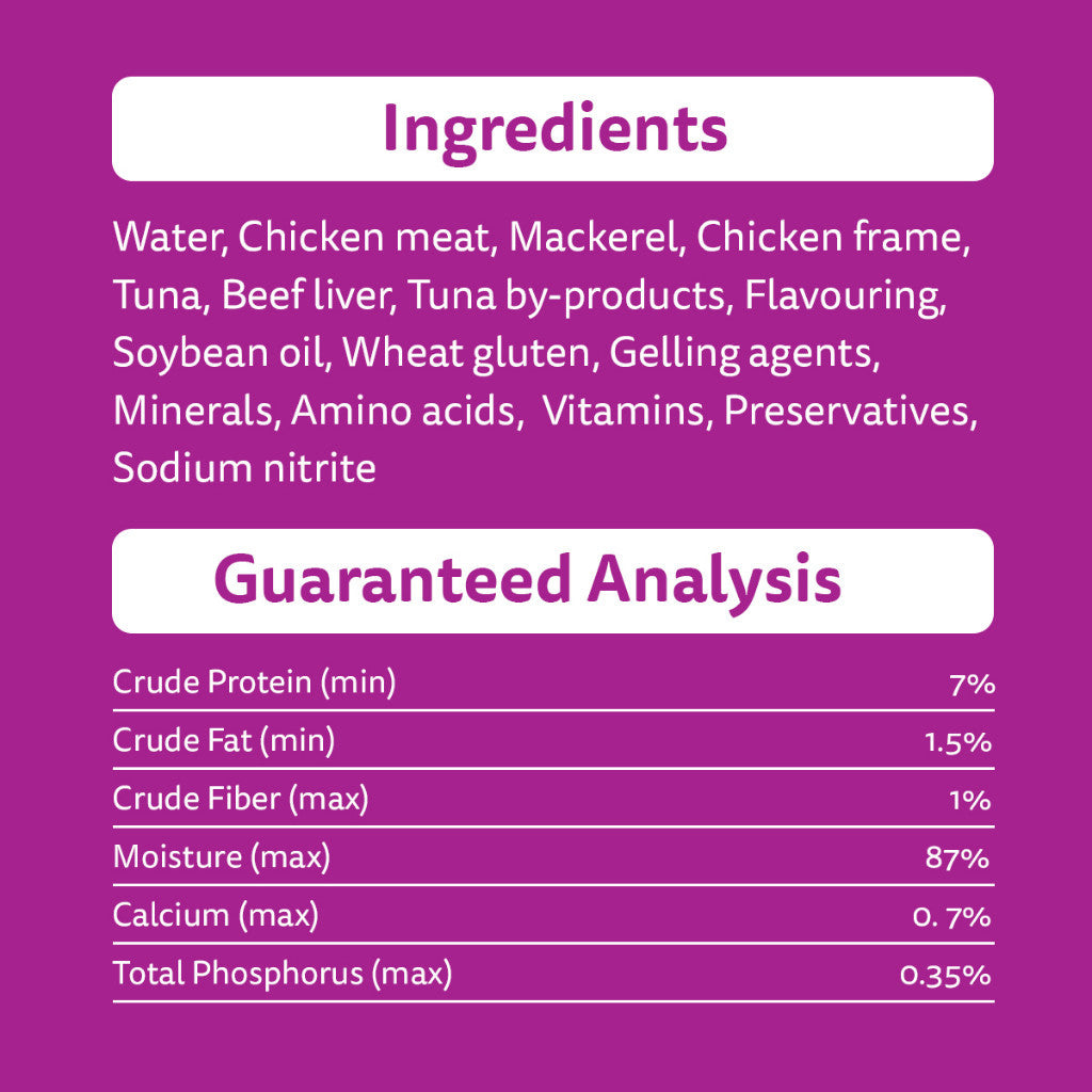 Whiskas Cat Wet Food Value Pack (80g x 6pack)