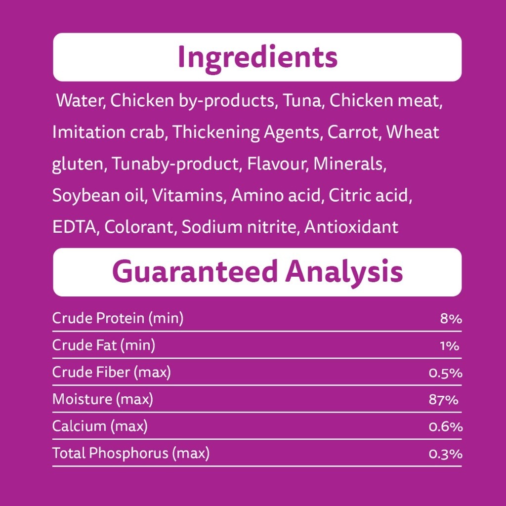 Whiskas Tasty Mix Wet Cat Food For Adult Cat 70g
