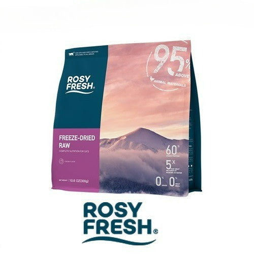 Rosy Fresh Cat Freeze Dried 300g / Chicken / Rabbit